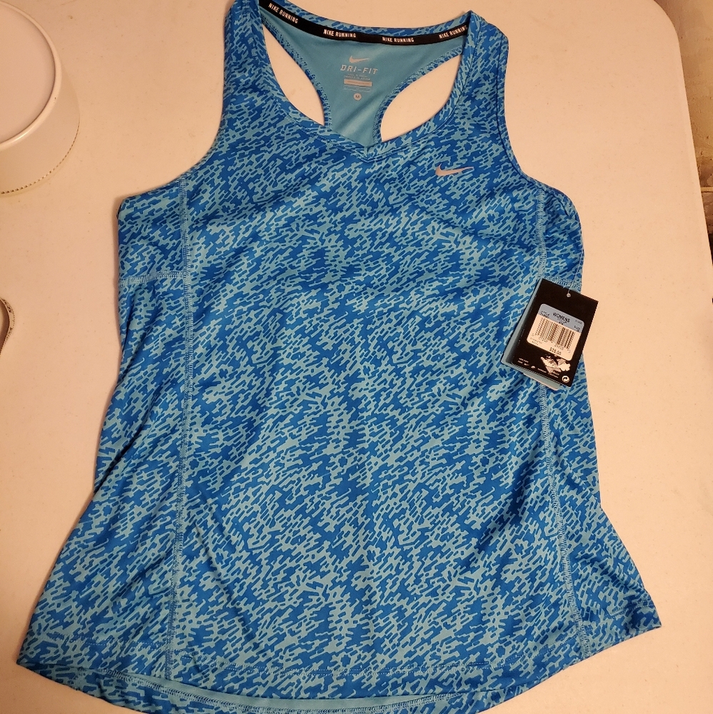 Blue Nike Tank Top